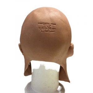 Walter Grey Foam Latex Mask Back